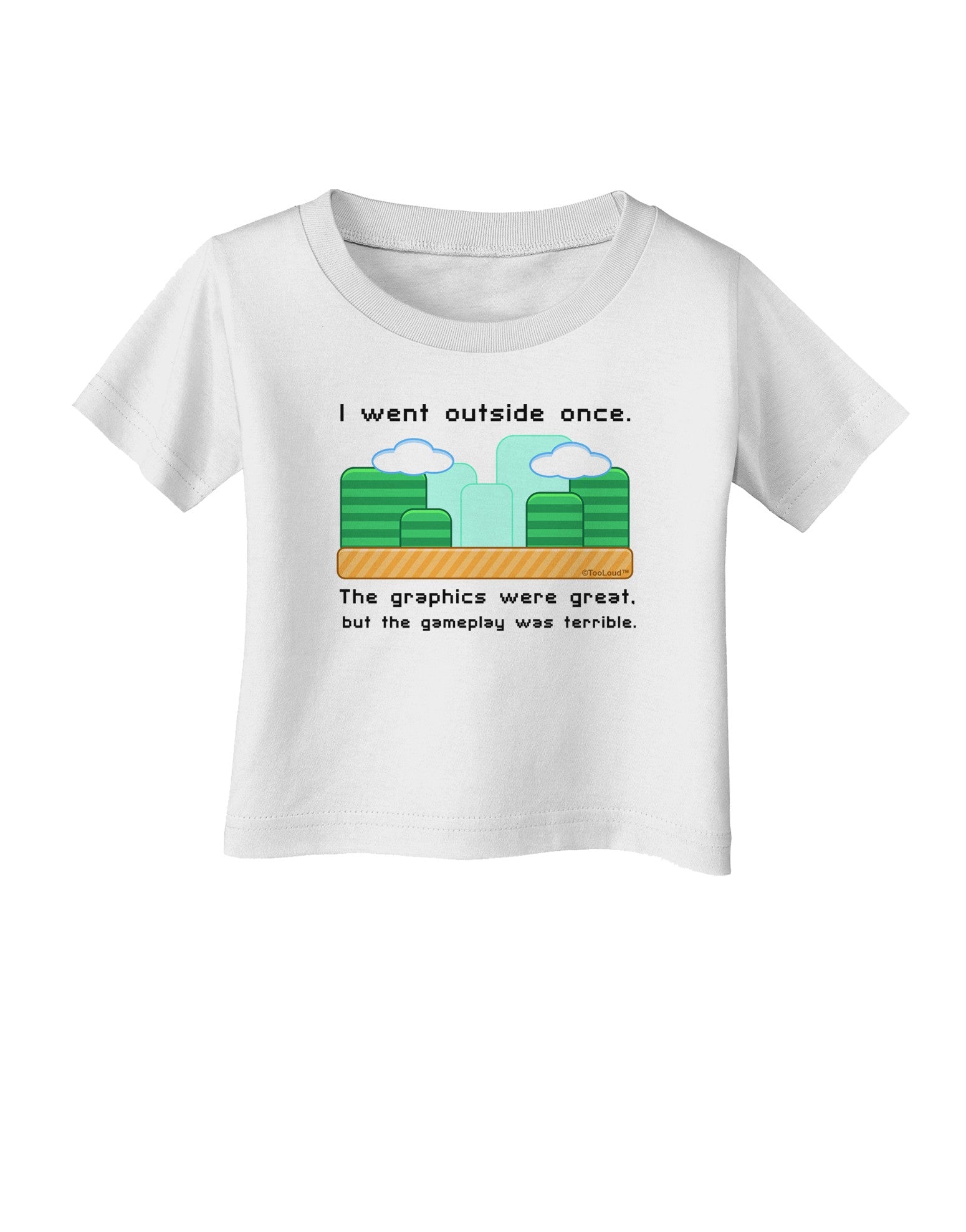 The Gameplay Was Terrible Infant T-Shirt-Infant T-Shirt-TooLoud-White-06-Months-Davson Sales
