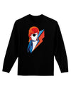 The Glam Rebel Adult Long Sleeve Dark T-Shirt-TooLoud-Black-Small-Davson Sales