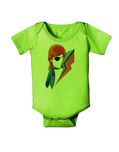 The Glam Rebel Baby Romper Bodysuit-Baby Romper-TooLoud-Lime-06-Months-Davson Sales