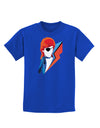 The Glam Rebel Childrens Dark T-Shirt-Childrens T-Shirt-TooLoud-Royal-Blue-X-Small-Davson Sales