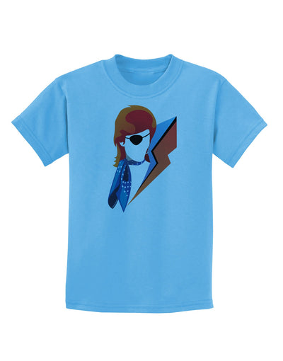 The Glam Rebel Childrens T-Shirt-Childrens T-Shirt-TooLoud-Aquatic-Blue-X-Small-Davson Sales