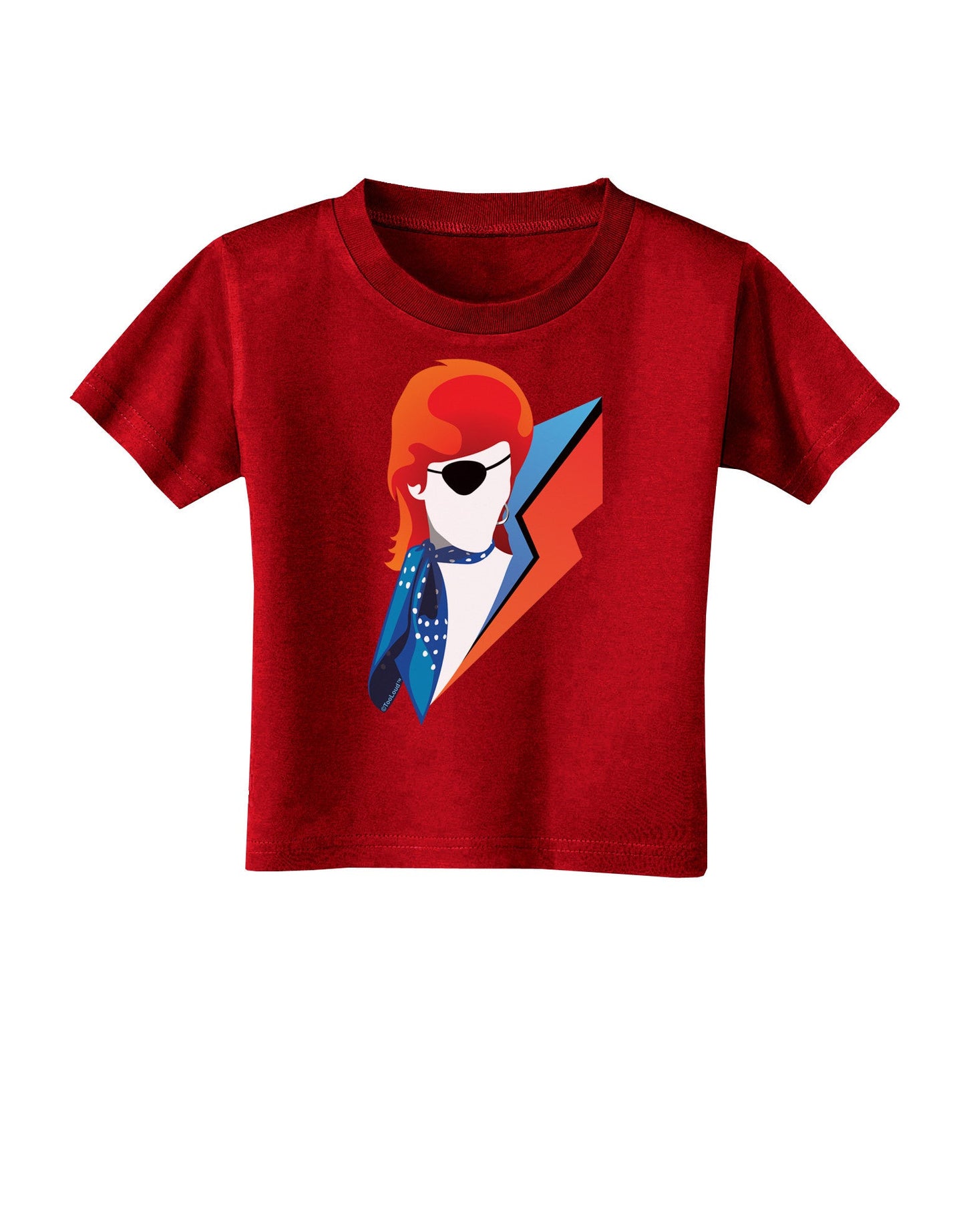 The Glam Rebel Toddler T-Shirt Dark-Toddler T-Shirt-TooLoud-Red-2T-Davson Sales