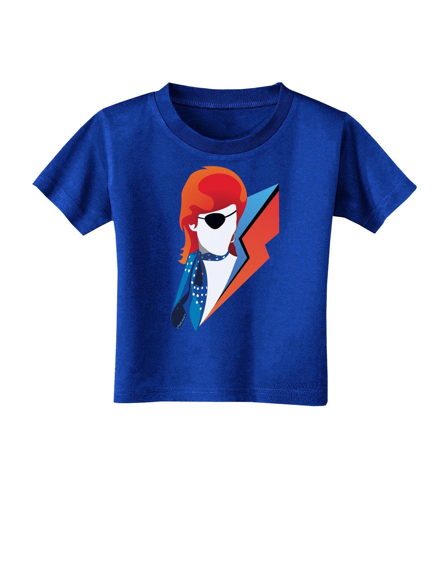 The Glam Rebel Toddler T-Shirt Dark-Toddler T-Shirt-TooLoud-Royal-Blue-2T-Davson Sales