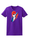 The Glam Rebel Womens Dark T-Shirt-TooLoud-Purple-X-Small-Davson Sales