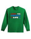 The Liberal Life Adult Long Sleeve Dark T-Shirt-TooLoud-Kelly-Green-Small-Davson Sales