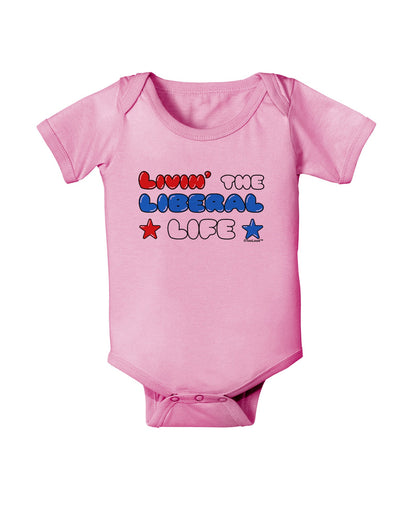 The Liberal Life Baby Romper Bodysuit-Baby Romper-TooLoud-Pink-06-Months-Davson Sales