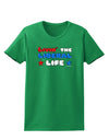 The Liberal Life Womens Dark T-Shirt-TooLoud-Kelly-Green-X-Small-Davson Sales