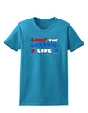 The Liberal Life Womens Dark T-Shirt-TooLoud-Turquoise-X-Small-Davson Sales