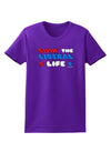 The Liberal Life Womens Dark T-Shirt-TooLoud-Purple-X-Small-Davson Sales