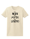 The Man The Myth The Legend Womens T-Shirt by TooLoud-Womens T-Shirt-TooLoud-Natural-X-Small-Davson Sales