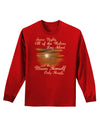 The Moon Herself Howls Adult Long Sleeve Dark T-Shirt-TooLoud-Red-Small-Davson Sales