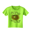 The Moon Herself Howls Toddler T-Shirt-Toddler T-Shirt-TooLoud-Lime-Green-2T-Davson Sales