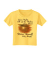 The Moon Herself Howls Toddler T-Shirt-Toddler T-Shirt-TooLoud-Yellow-2T-Davson Sales