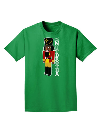 The Nutbrotha - Black Nutcracker Adult Dark T-Shirt-Mens T-Shirt-TooLoud-Kelly-Green-Small-Davson Sales