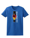 The Nutbrotha - Black Nutcracker Womens Dark T-Shirt-TooLoud-Royal-Blue-X-Small-Davson Sales