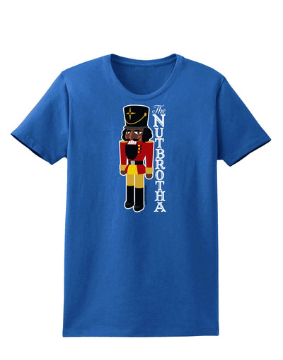 The Nutbrotha - Black Nutcracker Womens Dark T-Shirt-TooLoud-Royal-Blue-X-Small-Davson Sales