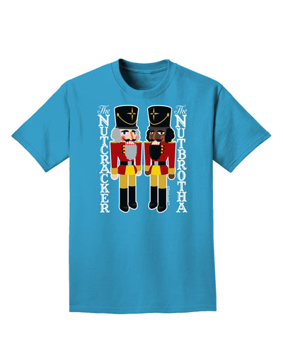 The Nutcracker and Nutbrotha Adult Dark T-Shirt-Mens T-Shirt-TooLoud-Turquoise-Small-Davson Sales