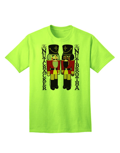 The Nutcracker and Nutbrotha Adult T-Shirt-Mens T-Shirt-TooLoud-Neon-Green-Small-Davson Sales