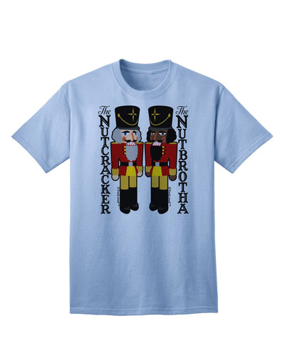 The Nutcracker and Nutbrotha Adult T-Shirt-Mens T-Shirt-TooLoud-Light-Blue-Small-Davson Sales