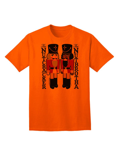 The Nutcracker and Nutbrotha Adult T-Shirt-Mens T-Shirt-TooLoud-Orange-Small-Davson Sales