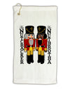 The Nutcracker and Nutbrotha Micro Terry Gromet Golf Towel 16 x 25 inch by TooLoud-Golf Towel-TooLoud-White-Davson Sales