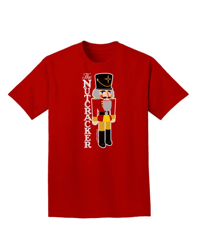 The Nutcracker with Text Adult Dark T-Shirt-Mens T-Shirt-TooLoud-Red-Small-Davson Sales