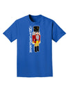 The Nutcracker with Text Adult Dark T-Shirt-Mens T-Shirt-TooLoud-Royal-Blue-Small-Davson Sales