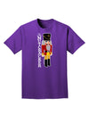 The Nutcracker with Text Adult Dark T-Shirt-Mens T-Shirt-TooLoud-Purple-Small-Davson Sales