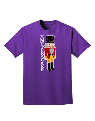 The Nutcracker with Text Adult Dark T-Shirt-Mens T-Shirt-TooLoud-Purple-Small-Davson Sales