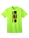 The Nutcracker with Text Adult T-Shirt-Mens T-Shirt-TooLoud-Neon-Green-Small-Davson Sales