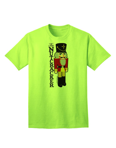 The Nutcracker with Text Adult T-Shirt-Mens T-Shirt-TooLoud-Neon-Green-Small-Davson Sales