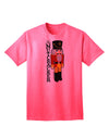 The Nutcracker with Text Adult T-Shirt-Mens T-Shirt-TooLoud-Neon-Pink-Small-Davson Sales