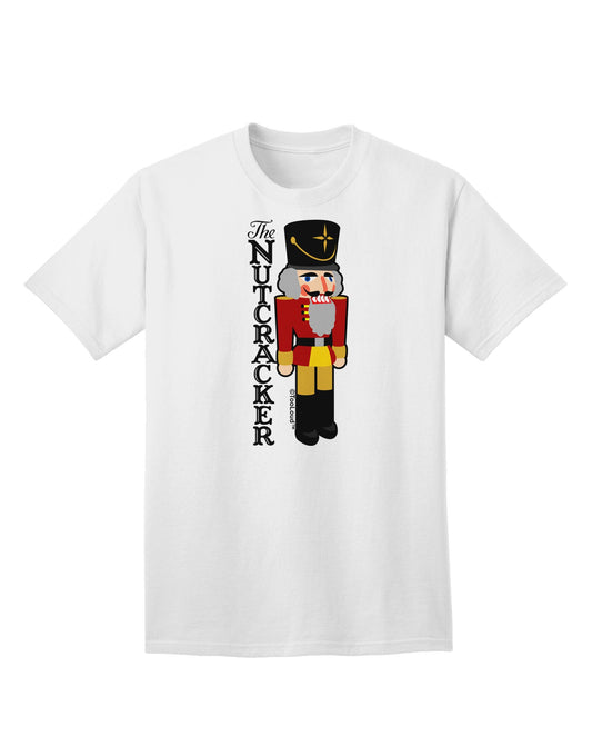 The Nutcracker with Text Adult T-Shirt-Mens T-Shirt-TooLoud-White-Small-Davson Sales