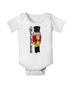 The Nutcracker with Text Baby Romper Bodysuit by-Baby Romper-TooLoud-White-06-Months-Davson Sales