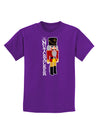 The Nutcracker with Text Childrens Dark T-Shirt-Childrens T-Shirt-TooLoud-Purple-X-Small-Davson Sales