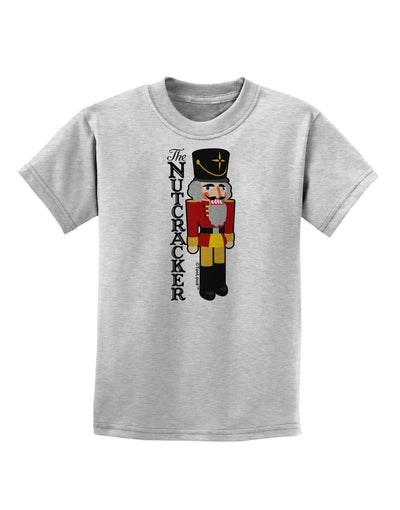 The Nutcracker with Text Childrens T-Shirt-Childrens T-Shirt-TooLoud-AshGray-X-Small-Davson Sales