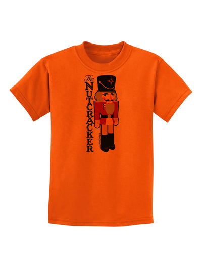 The Nutcracker with Text Childrens T-Shirt-Childrens T-Shirt-TooLoud-Orange-X-Small-Davson Sales