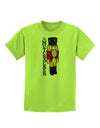 The Nutcracker with Text Childrens T-Shirt-Childrens T-Shirt-TooLoud-Lime-Green-X-Small-Davson Sales