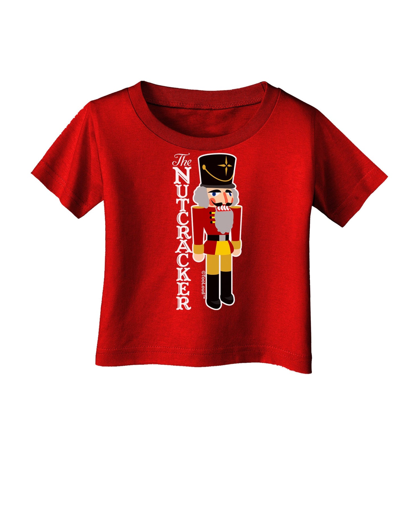 The Nutcracker with Text Infant T-Shirt Dark by-Infant T-Shirt-TooLoud-Red-06-Months-Davson Sales