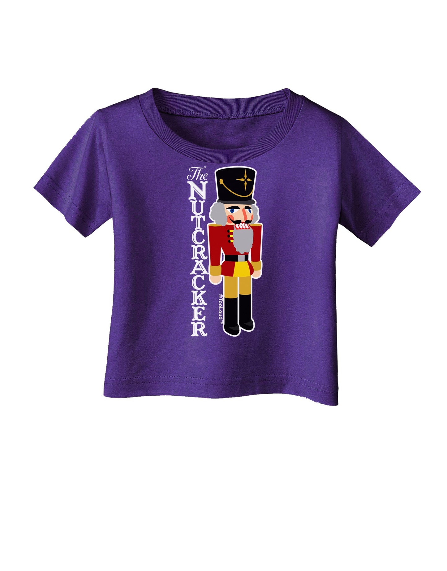 The Nutcracker with Text Infant T-Shirt Dark by-Infant T-Shirt-TooLoud-Purple-06-Months-Davson Sales