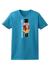 The Nutcracker with Text Womens Dark T-Shirt-TooLoud-Turquoise-X-Small-Davson Sales