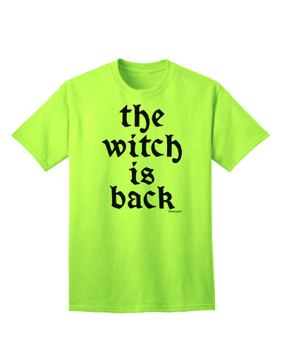 The Resurgence of the Witch: Adult T-Shirt by TooLoud-Mens T-shirts-TooLoud-Neon-Green-Small-Davson Sales