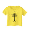 The Royal White Tree Infant T-Shirt by TooLoud-Infant T-Shirt-TooLoud-Yellow-06-Months-Davson Sales