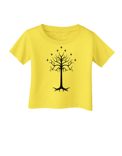 The Royal White Tree Infant T-Shirt by TooLoud-Infant T-Shirt-TooLoud-Yellow-06-Months-Davson Sales