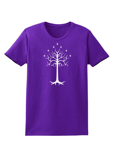 The Royal White Tree Womens Dark T-Shirt by TooLoud-Womens T-Shirt-TooLoud-Purple-X-Small-Davson Sales