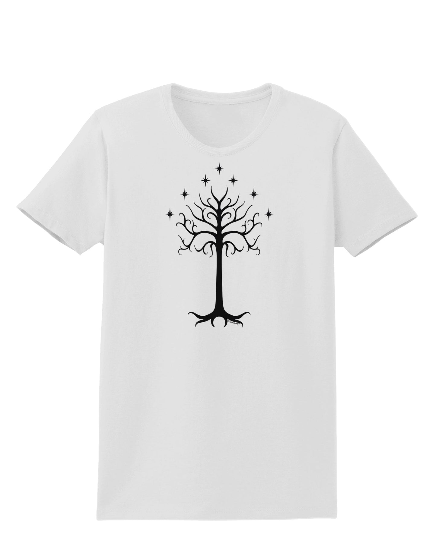 The Royal White Tree Womens T-Shirt by TooLoud-Womens T-Shirt-TooLoud-White-X-Small-Davson Sales