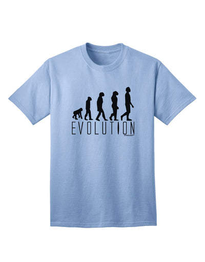 The Sophisticated Evolution of Man Adult T-Shirt by TooLoud-Mens T-shirts-TooLoud-Light-Blue-Small-Davson Sales