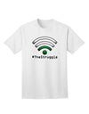 The Struggle Collection - Premium Low Wifi Adult T-Shirt for the Modern Tech-Savvy Individual-Mens T-shirts-TooLoud-White-Small-Davson Sales