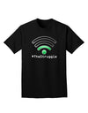 The Struggle - Low Wifi Adult Dark T-Shirt-Mens T-Shirt-TooLoud-Black-Small-Davson Sales