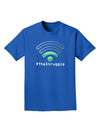 The Struggle - Low Wifi Adult Dark T-Shirt-Mens T-Shirt-TooLoud-Royal-Blue-Small-Davson Sales